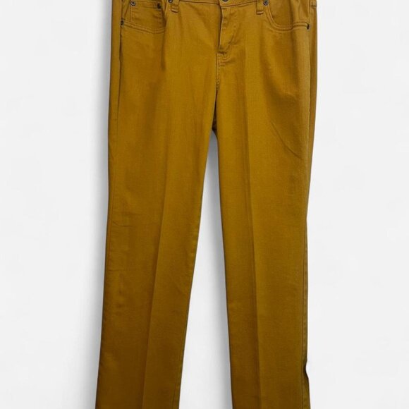 Earl Jean Yellow Tapered Jeans – Size 10 – Excellent Condition - Picture 5 of 8